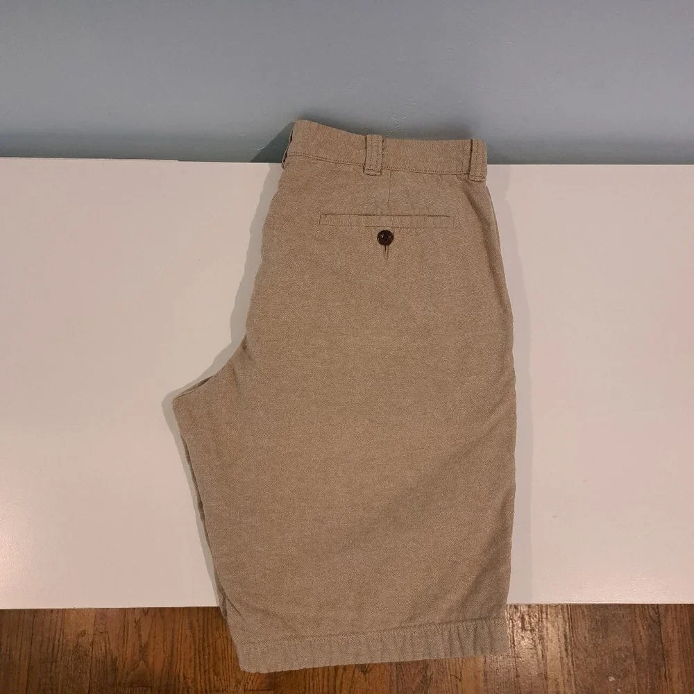 J. Crew men's 34x10.5 flat front shorts